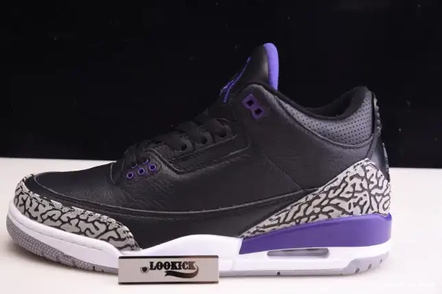 Rep Purple CT8532-050 Jordan Black Court Retro 3 Air 0615